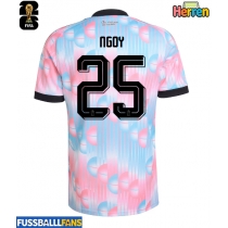 Belgien Nathan Ngoy #25 Auswärtstrikot WM 2026 Kurzarm